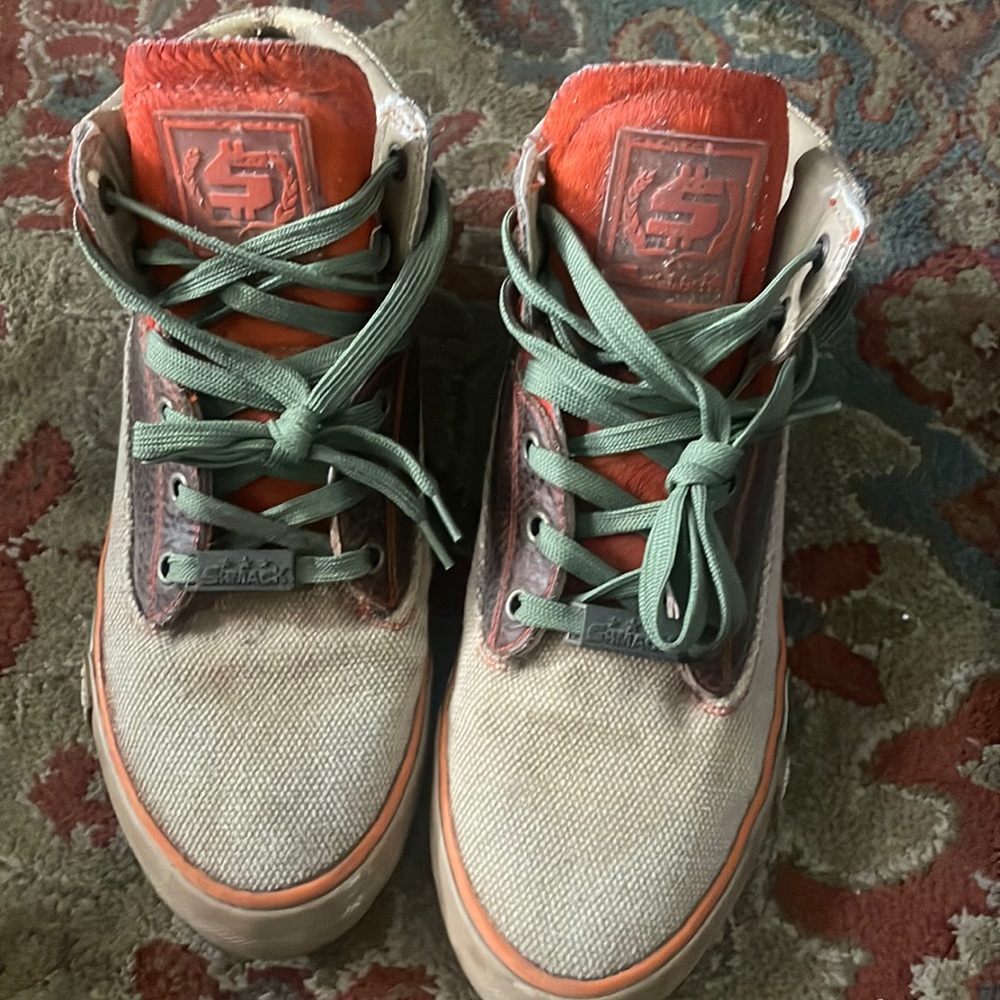 High top sneakers